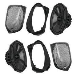 PartzBiz HD WP63-8161 - Boss Audio BHD14 ชุดลำโพงหลังอาน 6 x 9 Harley Touring FLH/T 14-Up