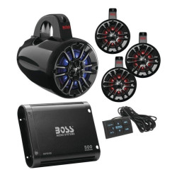 PartzBiz HD WP63-8323 - Boss Audio Systems Universal Bluetooth Remote Controlled RGB Audio Kit UNI4RGB PartzBiz HD WP63-8323 - Boss Audio Systems Universal Bluetooth Remote Controlled RGB Audio Kit UNI4RGB