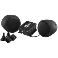 PartzBiz HD WP63-8023 - Boss Bluetooth Black 600 watt Amplifier 2 3” Speaker Motorcycle ATV Sound System |. เครื่องใช้ไฟฟ้าภายในบ้าน MCBK420B PartzBiz HD WP63-8023 - Boss Bluetooth Black 600 watt Amplifier 2 3” Speaker Motorcycle ATV Sound System |. เครื่องใช้ไฟฟ้าภายในบ้าน MCBK420B