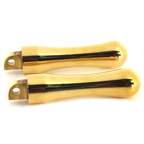 PartzBiz HD: 4421785-ทองเหลือง Contour หมุดเท้าชุดชาย Clevis Harley Dyna Sportster Softail 27-0777