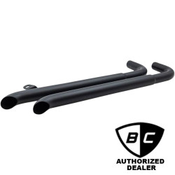 PartzBiz HD DS18113604 - British Customs BC902-054-B Black Turnout Performance Pipes 17-19 Triumph Bobber 1811-3604 1811-3604 PartzBiz HD DS18113604 - British Customs BC902-054-B Black Turnout Performance Pipes 17-19 Triumph Bobber 1811-3604 1811-3604