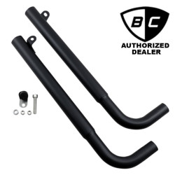 PartzBiz HD DS18113602 - British Customs BC902-056-B Black Drag Performance Pipes 17-19 Triumph Bobber 1811-3602 18113602 PartzBiz HD DS18113602 - British Customs BC902-056-B Black Drag Performance Pipes 17-19 Triumph Bobber 1811-3602 18113602