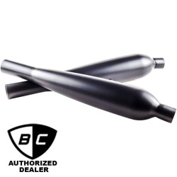 PartzBiz HD DS18113600 - British Customs BC902-123-B Black Sleeper Pro Slip-On 17-19 Bonneville Bobber 1811-3600 18113600 PartzBiz HD DS18113600 - British Customs BC902-123-B Black Sleeper Pro Slip-On 17-19 Bonneville Bobber 1811-3600 18113600