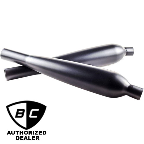 PartzBiz HD: 4421756-British Customs BC902-123-B Black Sleeper Pro Slip-On 17-19 Bonneville Bobber 1811-3600 18113600 PartzBiz HD: 4421756-British Customs BC902-123-B Black Sleeper Pro Slip-On 17-19 Bonneville Bobber 1811-3600 18113600