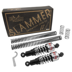PartzBiz HD B28-1001 - Burly Brand Chrome Front Rear Lowering Slammer Kit 04-15 Harley Sportster XL |. ราคา B28-1001
