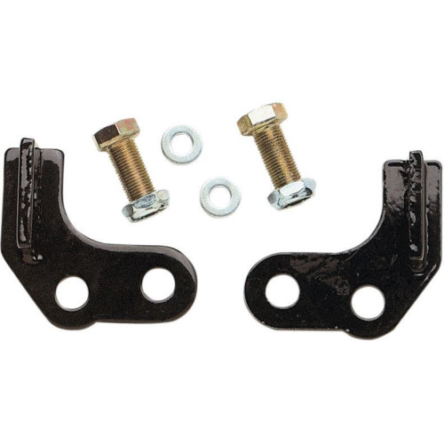PartzBiz HD: 4421703-Burly Black Rear Lowering Blocks Kit For Harley Sportster Xl 00-03 | B28-260