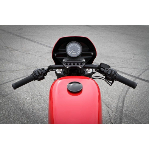 PartzBiz HD: 4421714-Burly Black Vinyl Extended Cable Kit Clubman Bar Harley Sportster 04-06 Sngl Dsc | B30-1098
