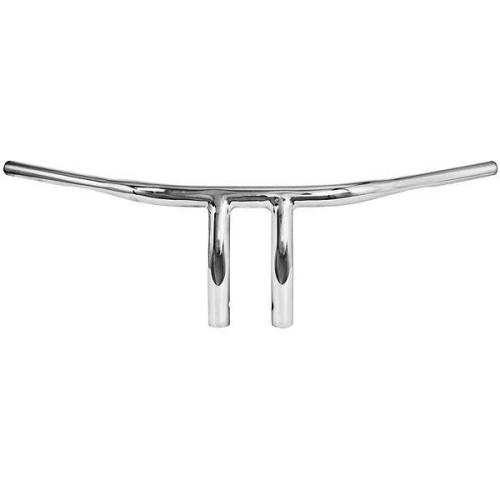 PartzBiz HD: 4421618-Burly Brand 7 ” Rise Drag Bars เส้นผ่านศูนย์กลาง 1' สำหรับ Harley