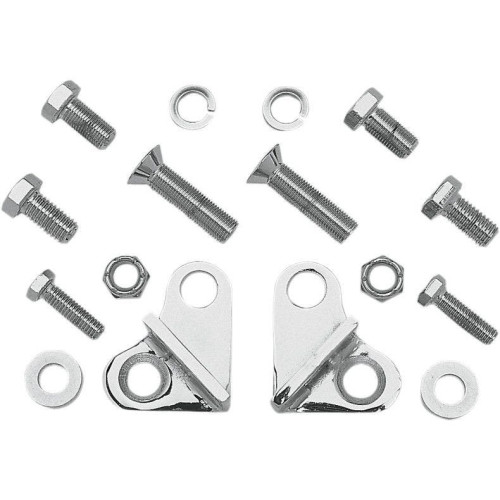 PartzBiz HD: 4421491-ชุดสำหรับ Harley Touring Flh Flt 85-96 | Burly Chrome Lowering Blocks Kit B28-275CH PartzBiz HD: 4421491-ชุดสำหรับ Harley Touring Flh Flt 85-96 | Burly Chrome Lowering Blocks Kit B28-275CH