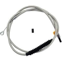 PartzBiz HD DS06521627 - La Choppers Stainless Steel Braided Clutch Cable 08-13 FLH/T W/ Mini Apes-LA-8010C08 PartzBiz HD DS06521627 - La Choppers Stainless Steel Braided Clutch Cable 08-13 FLH/T W/ Mini Apes-LA-8010C08