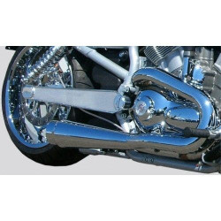 PartzBiz HD CFR-VEX001C - CFR 4.5" Chrome Smooth Slip-On Mufflers Exhaust Harley V-Rod 02-09 CFR-VEX001C Street Rod; Night Rod; A model; and B model. PartzBiz HD CFR-VEX001C - CFR 4.5" Chrome Smooth Slip-On Mufflers Exhaust Harley V-Rod 02-09 CFR-VEX001C Street Rod; Night Rod; A model; and B model.