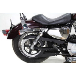 PartzBiz HD VT54-0191 - Chrome 10.5" Slammer Lowering Rear Shocks Harley Sportster 883 1200 06-Up PartzBiz HD VT54-0191 - Chrome 10.5" Slammer Lowering Rear Shocks Harley Sportster 883 1200 06-Up