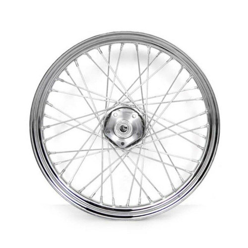 PartzBiz HD: 4421359-Chrome 19" X 2.5" 80 Spoke Front Wheel Harley Softail FXST Wide Glide 84-99