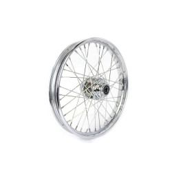 PartzBiz HD VT52-1061 - Chrome 21" x 2.15" Front 40 Spoke Front Wheel Harley Dyna Wide 07-11 OE 43700-08 PartzBiz HD VT52-1061 - Chrome 21" x 2.15" Front 40 Spoke Front Wheel Harley Dyna Wide 07-11 OE 43700-08