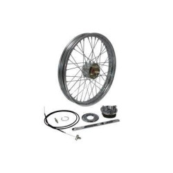 PartzBiz HD VT52-0358 - Chrome 21 x 2.15 Mini Drum 40 Spoke Front Rim Wheel Harley Chopper Bobber Rigid PartzBiz HD VT52-0358 - Chrome 21 x 2.15 Mini Drum 40 Spoke Front Rim Wheel Harley Chopper Bobber Rigid