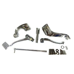 PartzBiz HD VT22-0957 - Chrome 3" Extension Mid Control Kit Bobber Chopper Harley Sportster XL 14-Up PartzBiz HD VT22-0957 - Chrome 3" Extension Mid Control Kit Bobber Chopper Harley Sportster XL 14-Up