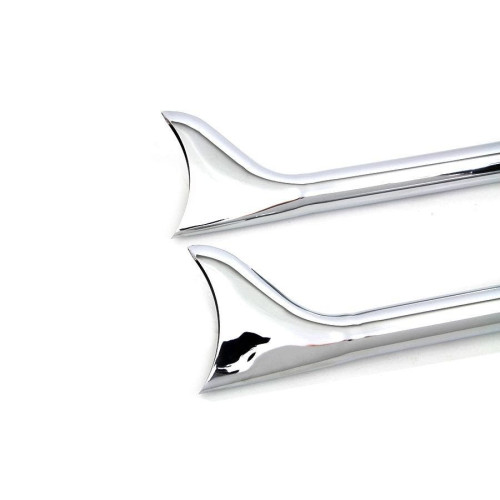 PartzBiz HD: 4421334-Chrome 36" Straight Fishtail Muffler Extension Set for 1.75" Pipes 30-0950 PartzBiz HD: 4421334-Chrome 36" Straight Fishtail Muffler Extension Set for 1.75" Pipes 30-0950