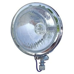 PartzBiz HD MW8-194 - Chrome 4-1/2" Spotlight w/ H3 Bulb 55w Harley Late Model FL 62-Later 68652-64B