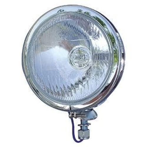 PartzBiz HD: 4421335-Chrome 4-1/2" Spotlight w/ H3 Bulb 55w Harley Late Model FL 62-Later 68652-64B