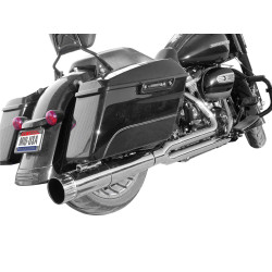 PartzBiz HD MU90067 - Chrome 4.5" Power House Performance 2into1 Exhaust System Harley Touring 85-16 PartzBiz HD MU90067 - Chrome 4.5" Power House Performance 2into1 Exhaust System Harley Touring 85-16