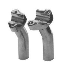 PartzBiz HD MU41101 - Chrome 4.5" Pullback Handlebar Risers for 1" Handlebars Pull Back Risers 77-17 PartzBiz HD MU41101 - Chrome 4.5" Pullback Handlebar Risers for 1" Handlebars Pull Back Risers 77-17