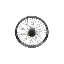 PartzBiz HD VT52-0185 - V-Twin Chrome 40 Spoke 21" x 2.15" Front Wheel 3/4" Bearings Harley FXSTS 88-96 best new replacement upgrade rim custom motorcycle Chopper Bobber