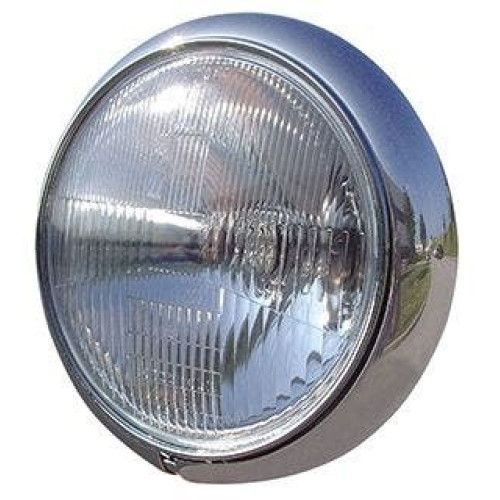 PartzBiz HD: 4421284-Chrome 7" Headlight H4 12v 60/55 Watt Harley & Custom Models 8-197 PartzBiz HD: 4421284-Chrome 7" Headlight H4 12v 60/55 Watt Harley & Custom Models 8-197