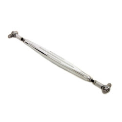 PartzBiz HD VT21-0282 - Chrome Ball Milled Shifter Rod 2" Extended Harley Davidson & Custom Chopper