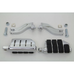 PartzBiz HD VT27-0578 - Chrome Cats Paw Style Passenger Footpeg Mount Kit Harley FLT Touring 93-17 PartzBiz HD VT27-0578 - Chrome Cats Paw Style Passenger Footpeg Mount Kit Harley FLT Touring 93-17