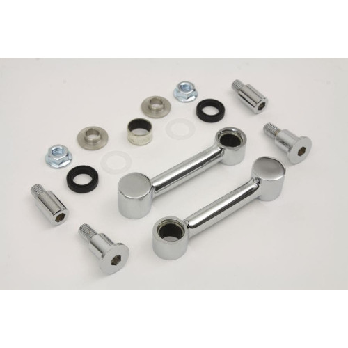 PartzBiz HD: 4421238-Chrome ด้านหน้า Fender Mounts Harley Softail Springer 93-06 FXSTS V-Twin 50-0688 PartzBiz HD: 4421238-Chrome ด้านหน้า Fender Mounts Harley Softail Springer 93-06 FXSTS V-Twin 50-0688