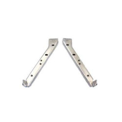 PartzBiz HD VT49-0791 - Chrome Heavy Duty HD Saddlebag Rails Support Brackets Set Harley Touring Dresser Sold as a pair (Left & Right)  Chrome  Includes hardware   Ever had a cracked saddlebag support bracket?   Maybe even more than just once?   We have the solution; our bra