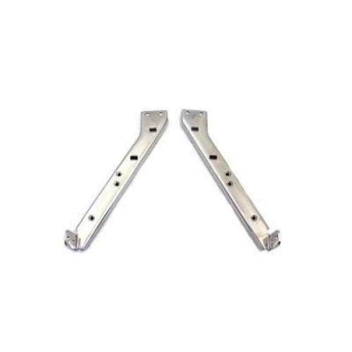 PartzBiz HD: 4421249-Chrome Heavy Duty HD Saddlebag Rails Support Brackets Set Harley Touring Dresser Sold as a pair (Left & Right) Chrome Includes hardware Ever had a cracked saddlebag support bracket? Maybe even more than just once? We have the solution; our bra PartzBiz HD: 4421249-Chrome Heavy Duty HD Saddlebag Rails Support Brackets Set Harley Touring Dresser Sold as a pair (Left & Right) Chrome Includes hardware Ever had a cracked saddlebag support bracket? Maybe even more than just once? We have the solution; our bra