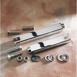 PartzBiz HD DSDS243625 - Chrome Highway Footpeg Foot Peg 6 1/4" Mount Kit for 86-03 Harley Sportster XL DS243625