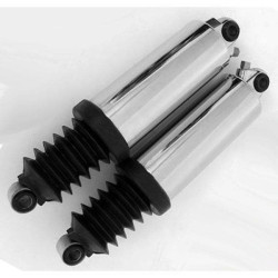 PartzBiz HD MW116-256 - Chrome Lowering Air Shocks for Harley Touring & Roadking | 54-0148 116-256 oem 54631-02B 5463102B PartzBiz HD MW116-256 - Chrome Lowering Air Shocks for Harley Touring & Roadking | 54-0148 116-256 oem 54631-02B 5463102B