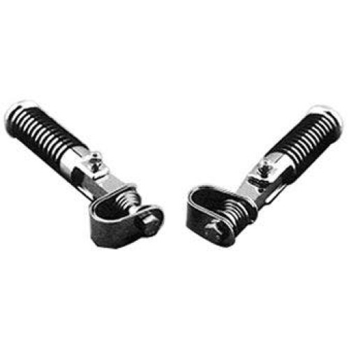 PartzBiz HD: 4421228-Chrome O-Ring Footrests Small Diameter Pivot Stud 1-1.25" Clamp Harley & Custom PartzBiz HD: 4421228-Chrome O-Ring Footrests Small Diameter Pivot Stud 1-1.25" Clamp Harley & Custom