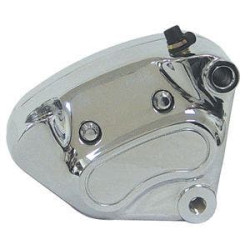 PartzBiz HD MU58728 - Chrome Right Front Brake Caliper OE Repl 44023-00C Harley Big Twin XL 00-07