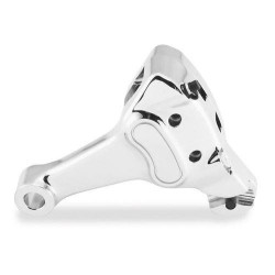 PartzBiz HD TR601658 - Chrome Right Rear Brake Caliper for 00-07 Harley Models | 