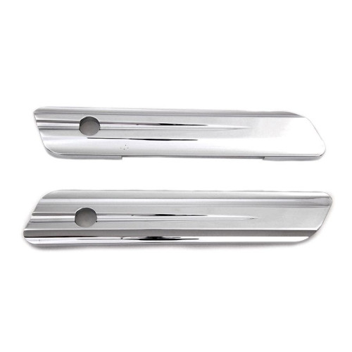 PartzBiz HD: 4421177-Chrome Saddlebag Face Plate Latch Covers Set 49-1011 Harley FLT 14-Up PartzBiz HD: 4421177-Chrome Saddlebag Face Plate Latch Covers Set 49-1011 Harley FLT 14-Up