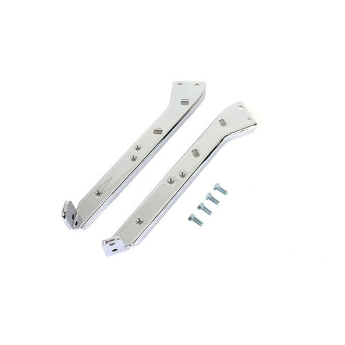 PartzBiz HD: 4421178-Chrome Saddlebag Guard Kit Reinforced Brackets 49-0532 Harley Touring 79-13 PartzBiz HD: 4421178-Chrome Saddlebag Guard Kit Reinforced Brackets 49-0532 Harley Touring 79-13