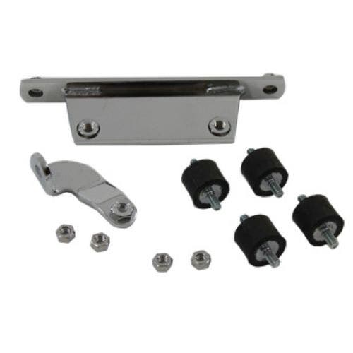PartzBiz HD: 4421151-Chrome Softail Style 6" Round Oil Tank Mount Kit 84-99 Harley FLST FXST 62707-84 31-0221 310221 6270784 PartzBiz HD: 4421151-Chrome Softail Style 6" Round Oil Tank Mount Kit 84-99 Harley FLST FXST 62707-84 31-0221 310221 6270784