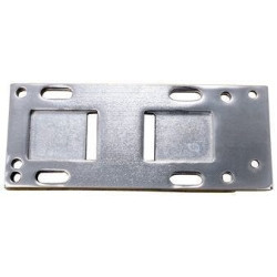 PartzBiz HD MU72379 - Chrome Transmission Mount Plate OE Rep 47698-36A Harley Big Twin 4 Speed 36-86 PartzBiz HD MU72379 - Chrome Transmission Mount Plate OE Rep 47698-36A Harley Big Twin 4 Speed 36-86