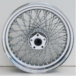 PartzBiz HD MW36-361 - Chrome Ultima 80 Twisted Spoke 16" x 3.0" Rear Wheel Harley FXST & FXDWG 84-99 PartzBiz HD MW36-361 - Chrome Ultima 80 Twisted Spoke 16" x 3.0" Rear Wheel Harley FXST & FXDWG 84-99