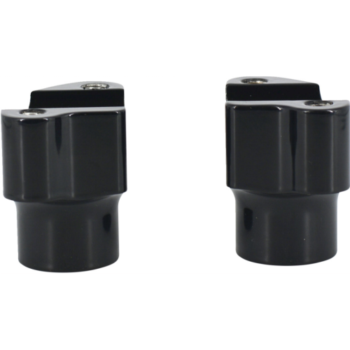 PartzBiz HD: 4421141-Chubbys Billet Risers 1.5 ” ชุดไรเซอร์ตรงสีดำเงาสำหรับ Harley | WO525GB PartzBiz HD: 4421141-Chubbys Billet Risers 1.5 ” ชุดไรเซอร์ตรงสีดำเงาสำหรับ Harley | WO525GB