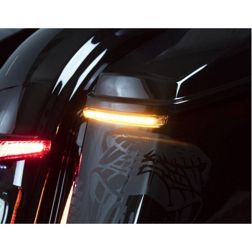 PartzBiz HD: 4421109-Ciro 40008 Bag Blades Saddlebag Accent Lights w/ Controller Harley FLH/T 14-20