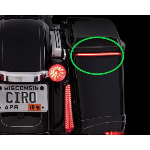 PartzBiz HD: 4421113-Ciro 40042 Red LED Run/Turn/Brake Bag Blades Lights Harley FLH/T 14-Up 2040-2587 20402587 best new lighting upgrade replacement custom bagger dresser touring saddlebag blinker indicator PartzBiz HD: 4421113-Ciro 40042 Red LED Run/Turn/Brake Bag Blades Lights Harley FLH/T 14-Up 2040-2587 20402587 best new lighting upgrade replacement custom bagger dresser touring saddlebag blinker indicator