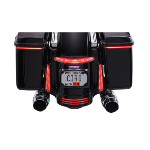 PartzBiz HD: 4421121-Ciro 40054 ไฟท้ายสีดำและชุดป้ายทะเบียน 10-13 Harley FLHX/FLTRX 2010-1351 20101351 FLHRC Street แผนที่ Glide King Classic Bagger Dresser Touring PartzBiz HD: 4421121-Ciro 40054 ไฟท้ายสีดำและชุดป้ายทะเบียน 10-13 Harley FLHX/FLTRX 2010-1351 20101351 FLHRC Street แผนที่ Glide King Classic Bagger Dresser Touring