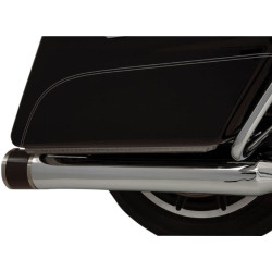 PartzBiz HD DS20402484 - Ciro 40155 MACHETE ขยายกระเป๋าข้าง LED ไฟเบรกเน้น Harley 15-Up
