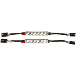 PartzBiz HD DS20402293 - Ciro 41033 Shock & Awe 2.0 LED Flex Light 3” แถบฝัก 12V Universal