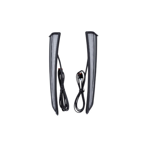 PartzBiz HD: 4421073-Ciro 45801 ไฟเลี้ยวด้านล่างสีดำอำพันสีขาว Harley Touring 14- | 45801