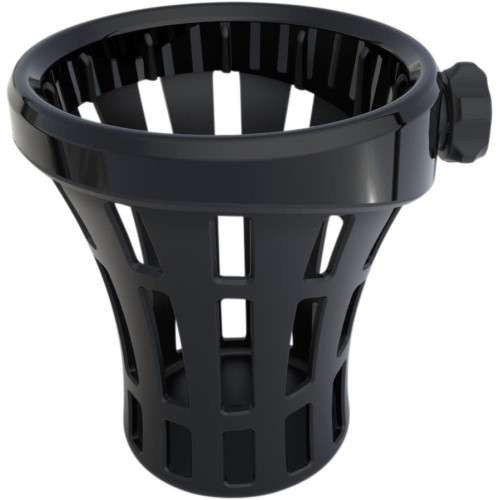PartzBiz HD: 4421052-Ciro 50911 Black Lip Big Ass ผู้ถือเครื่องดื่มพร้อม Mount 30 ออนซ์ขวด 96-16 Harley 0636-0136 06360136 slushie 7-11 ฤดูร้อนถ้วย handlebar perch touring sportster dyna softail